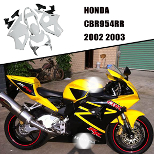 ชุดโครงสร้างตัวถัง ABS แบบไม่ทาสีสำหรับฮอนด้า CBR954RR <span class=keywords><strong>2002</strong></span> 2003 <span class=keywords><strong>CBR</strong></span> 954 <span class=keywords><strong>RR</strong></span> cowling ABS Set ปรับแต่งตามต้องการ - Product Image 4