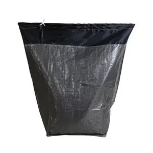 Recyclable high quality plastic bag waterproof rope custom size mark pp woven bag