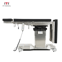 Table d'opération neurochirurgicale électro-hydraulique à double commande MT Medical Professional avec plaque radiographique en acrylique