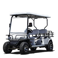 BFF Kepler 6 places tout-terrain véhicule de tourisme électrique nouveau produit Camouflage batterie au lithium chariot de golf 48v chariot de golf électrique