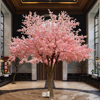 China Hersteller Hochzeit Restaurant Dekoration 3m große Kunststoff weiße Blumen bäume Kirschblüten künstlicher Baum