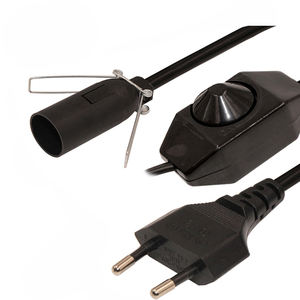 1.8m cordon d'alimentation câble E14 prise de lampe avec fil d'interrupteur pour lampe à sel pendentif <span class=keywords><strong>ampoule</strong></span> LED <span class=keywords><strong>suspension</strong></span> support de <span class=keywords><strong>suspension</strong></span> prise ue - Product Image 5