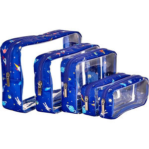 Sac de <span class=keywords><strong>rangement</strong></span> de jouets pour enfants Transparent poignée étanche couleur imprimé Design pour briques <span class=keywords><strong>Lego</strong></span> blocs de construction stockage de voyage - Product Image 3