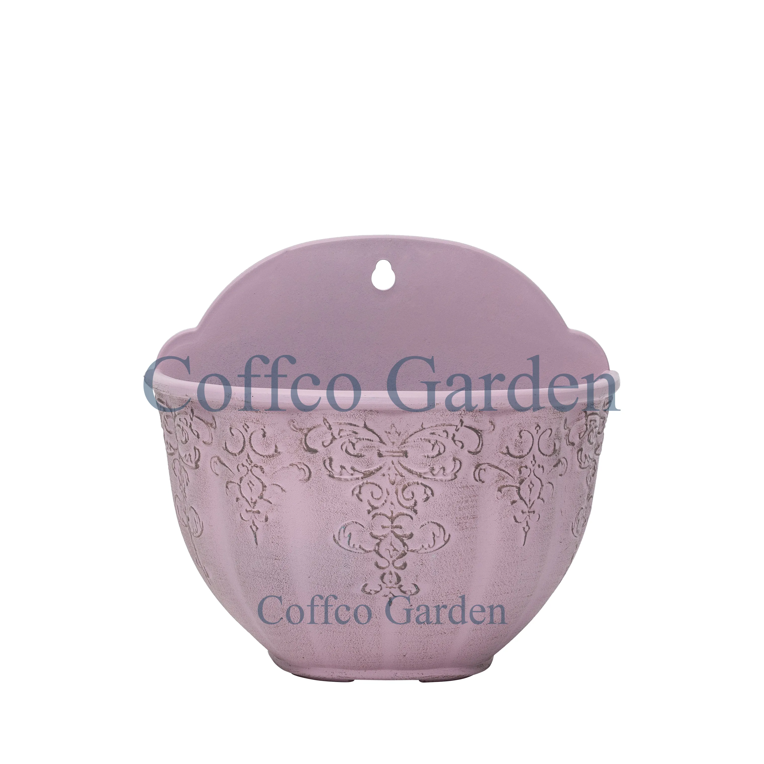 Vaso da fiori in plastica Coffco vaso da 9.5 pollici per fioriera da parete gotica Vintage di colore personalizzato vasi di piante Bonsai idroponiche arredamento da giardino