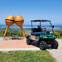 Nouveau en vente véhicule utilitaire UTV ATV Buggy chariot avec boîte de chargement Mini camion HDK Evolution voiturette de golf électrique