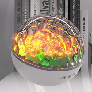Vida colorida Recién llegados Proyector de ondulación de agua Luz de noche Lámpara de fiesta de discoteca Proyector de océano Luz de noche para niños - Product Image 6