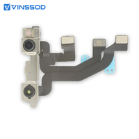 Remplacement de la caméra frontale pour iPhone X/XR/XS/XS MAX, câble flexible du capteur Face ID avec connecteurs, adaptateur de réparation de téléphone