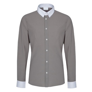 Vêtements équestres pour hommes-Chemise de spectacle à manches courtes et longues avec évacuation de l'humidité-Ensemble d'accessoires pour produits équestres - Product Image 6