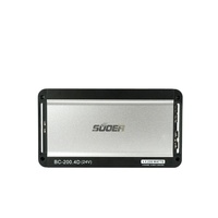 Suoer BC-200.4 24v nouveauté 4 canaux 200 watts classe D amplificateur de voiture au design moderne