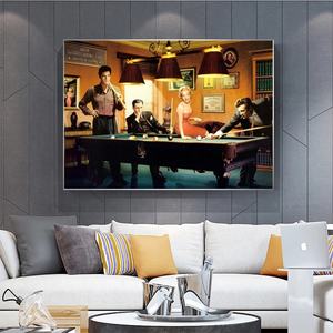 Peinture sur toile <span class=keywords><strong>de</strong></span> <span class=keywords><strong>film</strong></span> célèbre, affiches et imprimés Quadros, Art mural - Product Image 3