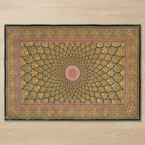 Tapis en soie pure fait main de qualité supérieure, taille personnalisée, tapis oriental noué à la main, tapis de designer, lavable, antidérapant, décoration de sol de luxe pour la maison - Product Image 4