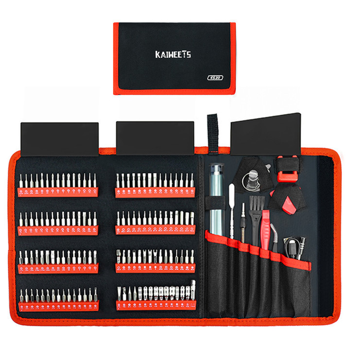 Kaiweets ES20 Mini Cordless Electric Screwdriver Set With Rechargeable Lithium Battery For DIY Phone Laptop Home Use