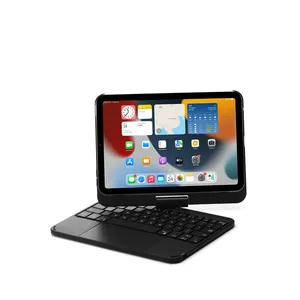 新款iPad迷你6 8.3英寸360度旋转防震键盘平板电脑外壳