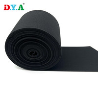 Bande élastique tissée en polyester de 10 cm de large, épaisse, sur mesure, prix d'usine, pour ceinture de maintien de la taille, enveloppe/chaussures