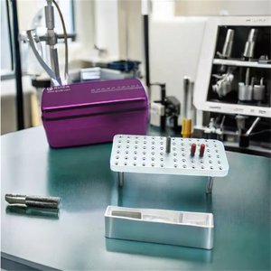 Scatola di disinfezione odontoiatrica 72 fori Endo porta file autoclavabile - Product Image 3