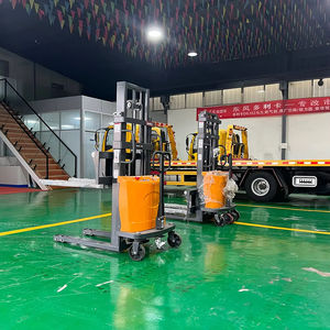 Chariot élévateur électrique 1500kg/2000kg à étriers, transpalette à batterie lithium-ion, pneus pleins, transmission intégrale, garantie 1 an - Product Image 6