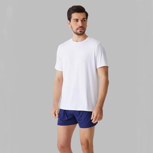 Tốt Nhất Bán Tre Rắn Crew Cổ Tùy Chỉnh T Áo Sơ Mi Crewneck Đồng Bằng Người Đàn Ông Của T-Shirts Thiết Kế Áo Sơ Mi Áo Sơ Mi Cho Nam Giới - Product Image 2