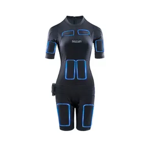 Ternos Ems Sem Fio Estimulação Corpo seco eletrodo musule Sculpting Fitness Workout Emagrecimento Ems Training Suit