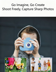 Mini Cámara Digital 4K de Alta Calidad para Niños con <span class=keywords><strong>MicroSD</strong></span> y MP3 Recargable para Regalos de Fiesta Infantil - Product Image 6