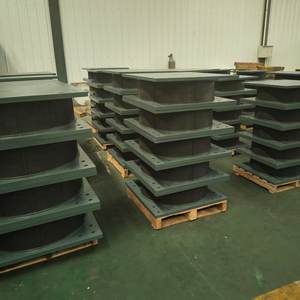 Bantalan Penyangga Jembatan Isolasi Seismik Inti Timbal, Penyerap Guncangan Bulat/Persegi Panjang - Product Image 4