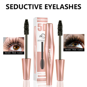 Upgraded Rose Gold Volumizing <b>Mascara</b> Waterproof Lengthening & Curling Clump Free Smudge Proof Cruelty Free Luxury - Product Image 2