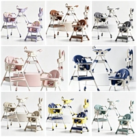 Chaise haute multifonctionnelle pour bébé, chaise haute pliable pour nourrissons avec dossier inclinable à 4 positions, pour les enfants de 6 mois à 6 ans, vente en gros