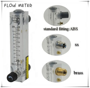 Pengukur Aliran Volumetrik Gas Air <span class=keywords><strong>Nitrogen</strong></span> Air Berbasis Panel Akrilik Kaca yang Dapat Disesuaikan, <span class=keywords><strong>Sensor</strong></span> Aliran Rotameter untuk Pembersihan Beras - Product Image 4