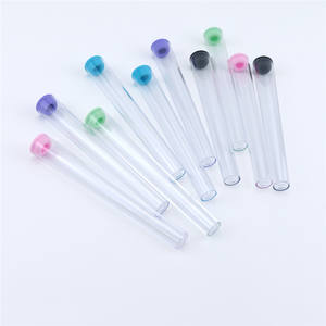 Rolling Paper Smoking Accessories Cone Shape Plastic Tube with Silicone Stopper - Product Image 5