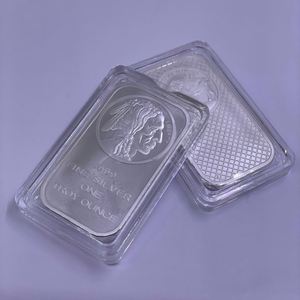 Barra <span class=keywords><strong>de</strong></span> <span class=keywords><strong>Plata</strong></span> No Magnética 2026, 31 Gramos, Una <span class=keywords><strong>Onza</strong></span> Troya, Artesanía Metálica, Souvenir, Barra <span class=keywords><strong>de</strong></span> <span class=keywords><strong>Plata</strong></span> Cuadrada, Lingote Sólido, Colección <span class=keywords><strong>de</strong></span> Lingotes - Product Image 3