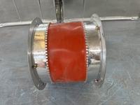 Connecteur de conduit flexible haute température en acier inoxydable, bride de conduit d'air contemporaine pour systèmes CVC, écoles et hôpitaux