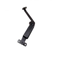 Robuste 120MM Long bras ressort soutenu fer métal meubles charnières couvercle rester Support pour Flip canapé chaise