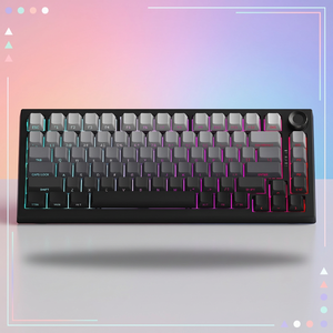 Clavier de jeu mécanique personnalisé 75 % à trois modes, 82 touches, sans fil, RGB, avec bouton rotatif – Offre Spéciale - Product Image 5