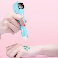 Stylo d'impression 3D, jouet éducatif pour enfants, son musical, alimenté par batterie, unisexe, sans fil, basse température, rechargeable, dessin DIY