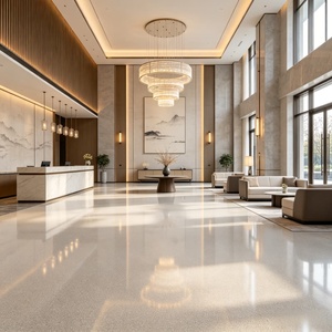<span class=keywords><strong>Peinture</strong></span> époxy bicomposante aqueuse personnalisée pour sols, revêtement liquide multicolore intérieur/extérieur pour rénovation de ciment, application facile au pinceau DP08 - Product Image 6