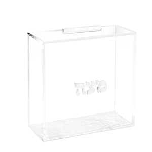 Подставка для матзы на Пасхальную вечерю, акриловая квадратная коробка для матзы, еврейский религиозный подарок, изготовление на заказ - Product Image 6