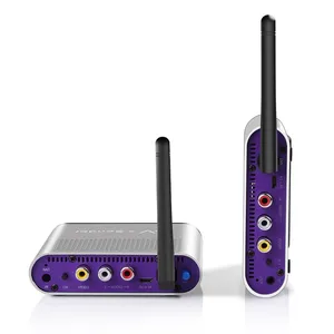 Measy di Alta Qualità 200m Distanza di Trasmissione AV220 2.4GHz Wireless Audio Video Trasmettitore e Ricevitore tv box ricevitore