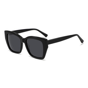 Lunettes de soleil Conchen Cat Eye, monture noire, verres TAC, protection UV400, unisexe, protection solaire pour la conduite - Product Image 2