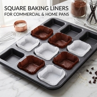 Gobelets en papier jetables de qualité alimentaire pour cupcakes, muffins, gâteaux et pâtisseries