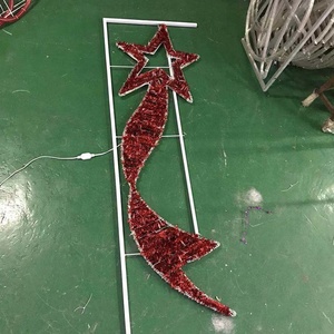 <span class=keywords><strong>Farolas</strong></span> LED Decorativas para Exteriores con Forma de Estrella, con PVC IP65, para Decoración Navideña, Bodas, Hogar y Jardín - Product Image 3