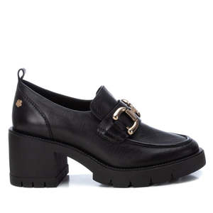 Mocassins à talon compensé noirs pour femme Carmela, taille 40, style plateforme - Product Image 1