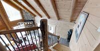 Nouveau style amical avec maison en bois préfabriquée