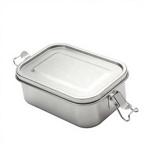Lonchera Bento de Acero Inoxidable Libre de BPA <span class=keywords><strong>para</strong></span> Recién Nacidos con Tapa Hermética y Hebilla - Product Image 4