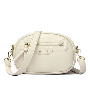 Bolso Bandolera de PU de Alta Calidad, Diseño Geométrico, Estilo Vintage para Mujer Lujoso - Product Image 3