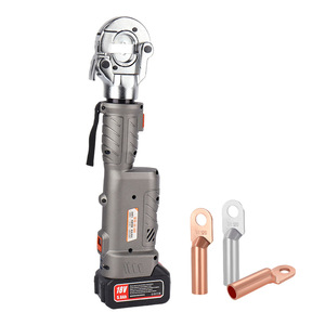 Pinza Hidráulica Eléctrica Portátil Pequeña <span class=keywords><strong>BM</strong></span>-630+120c para Crimpado <span class=keywords><strong>de</strong></span> Terminales <span class=keywords><strong>de</strong></span> Cobre y Aluminio - Product Image 5