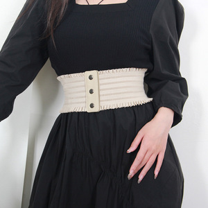 <span class=keywords><strong>Cintura</strong></span> da Donna di Alta Qualità, Versatile e Modellante, Lunghezza 60-80cm, Stile Instagram, Elastica, Accessorio di Moda per Abiti - Product Image 2