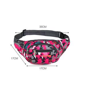 Bolsa de Cintura Impermeável Estilo Coreano de Alta Capacidade para Esportes ao Ar Livre, Bolsa Banana Infantil para Meninas - Product Image 6
