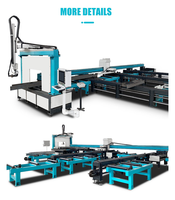 Support tekla structure en acier modélisation 3D machine de découpe plasma intelligente à faisceau h pour ligne de production