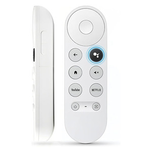 Télécommande ES-RMV129-1 Prix Usine pour Nouveau Google Chromecast 4K TV Google Voice Décodeur Smart TV G9N9N Voice <span class=keywords><strong>BT</strong></span> IR <span class=keywords><strong>RM</strong></span> - Product Image 1