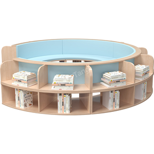 Ensembles d'étagères sur mesure, adaptés à l'affichage dans les maternelles, les crèches, les salles de classe, les salons et les bibliothèques - Product Image 5
