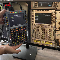 Simulateur de vol TFA en plastique pour Airbus A320, FCU, EFIS, MCDU, panneau de commande de l'accélérateur, module de commande du cockpit, MSFS2024, Xplane, Fenix